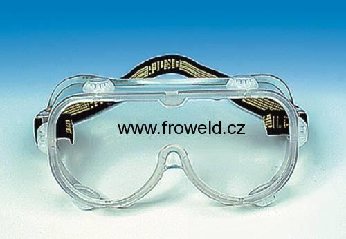 Uzavřené ochranné brýle