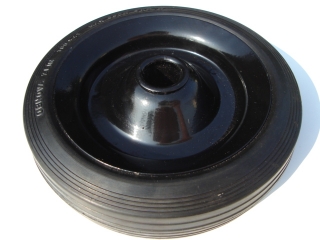 Pryžové kolo s kovovým diskem - 160