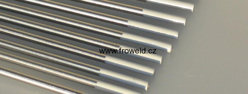 Wolframová elektroda WC20 (šedá) - 4,0 x 175 mm