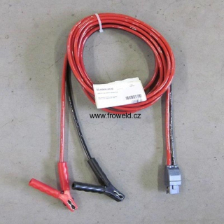 Nabíjecí kabel 10 mm² se svorkami. 80A, 2,5 m